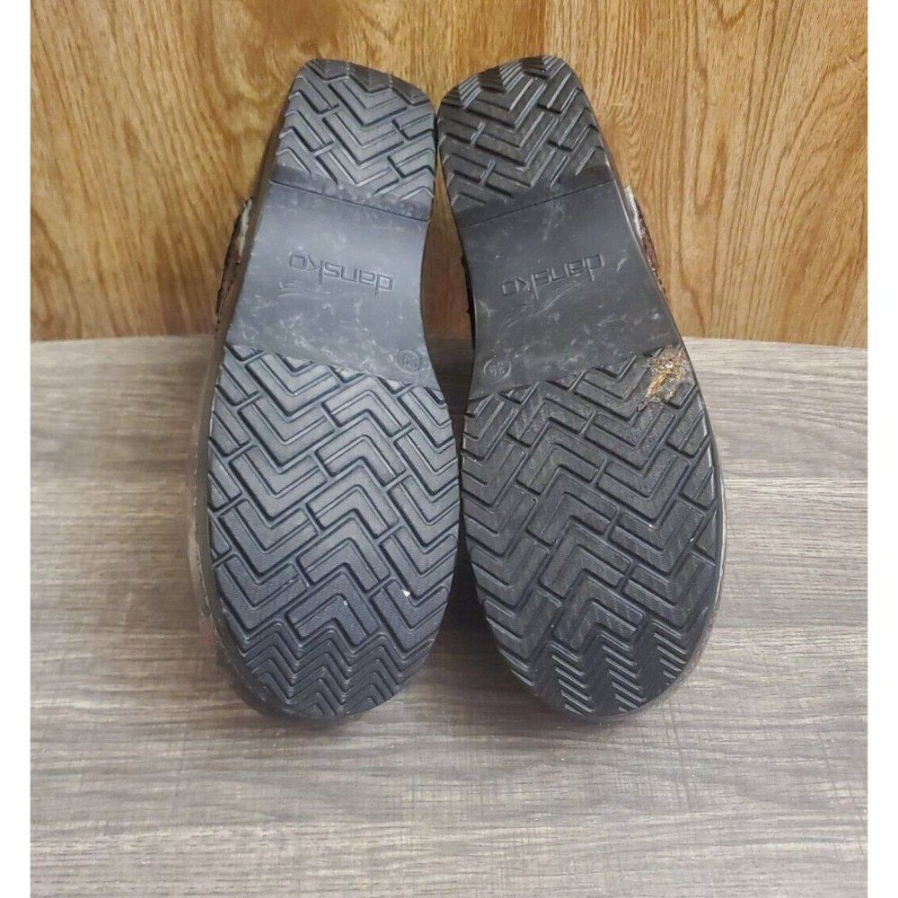 Dansko Professional Colorful Scribble Clogs Women… - image 6